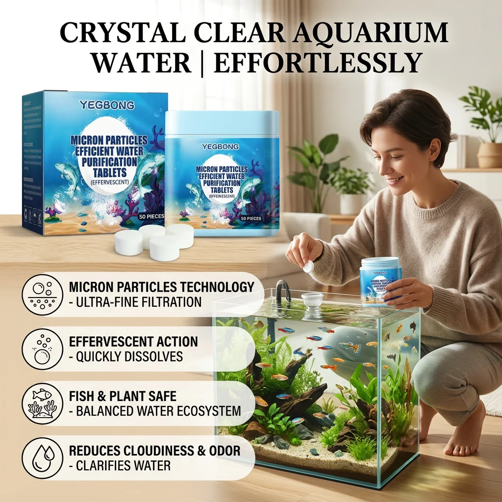 Aquarium Water Purification Ta - Water Purification Tablet recension och pris