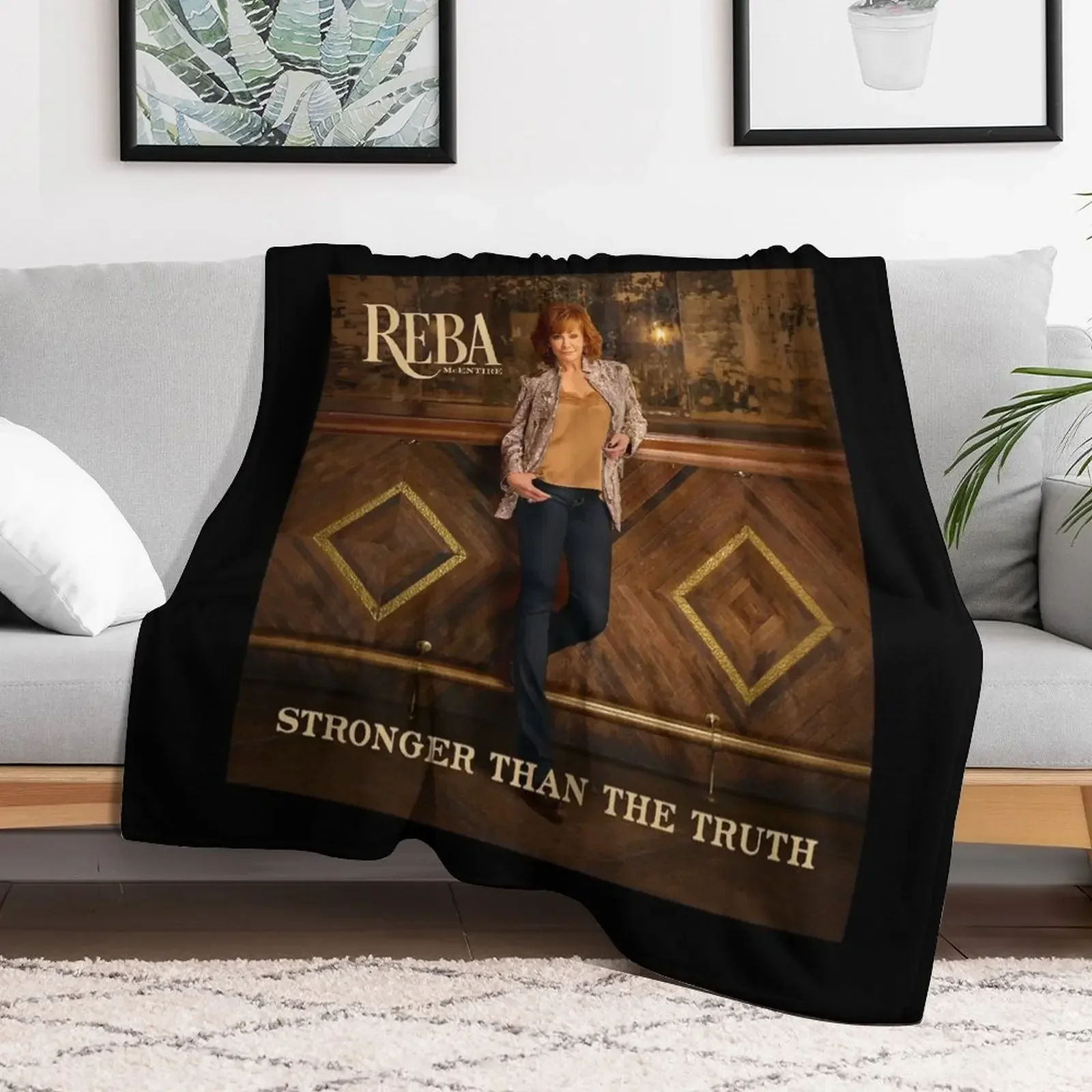 Stronger than the truth Throw Blanket bed plaid Kid'S Blankets