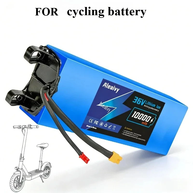 

36V 10Ah 10000mAh 10S3P Lithium Battery Pack with BMS 500W High Capacity Same Port 42V for Xiaomi M365 Scooter