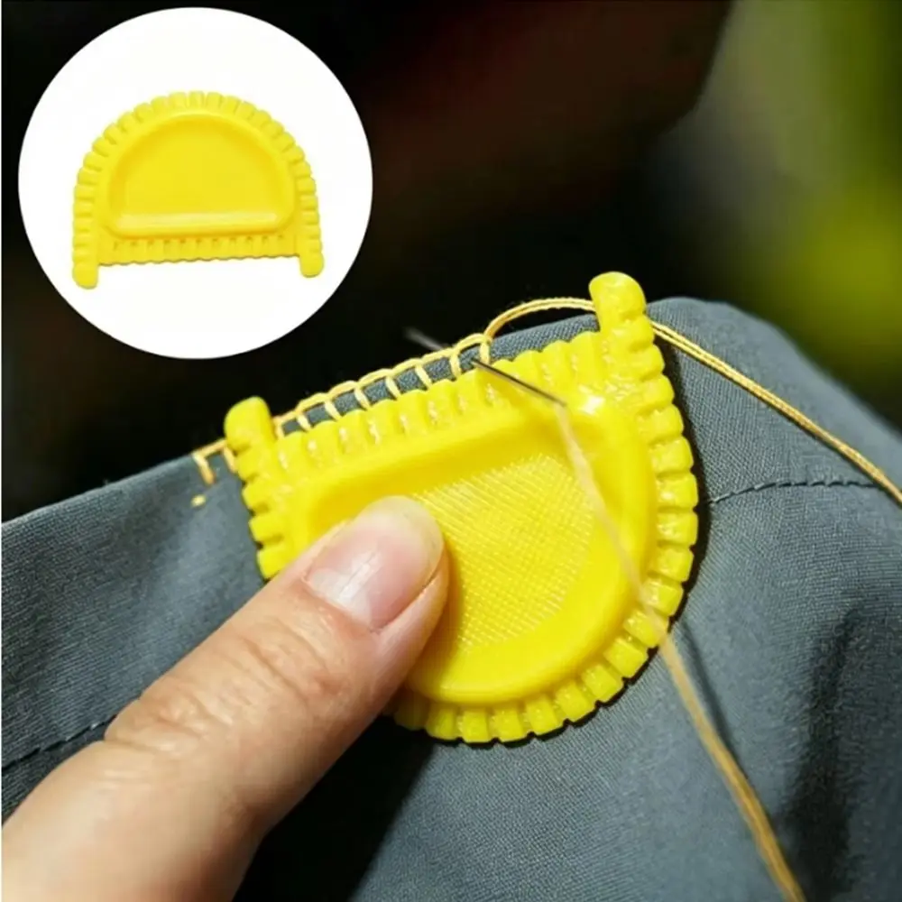 3/4mm Sewing Edge Stitching Tool Finger Protector Beginners Quilting Hand Sewing Template Stitch Guide Mark The Scale