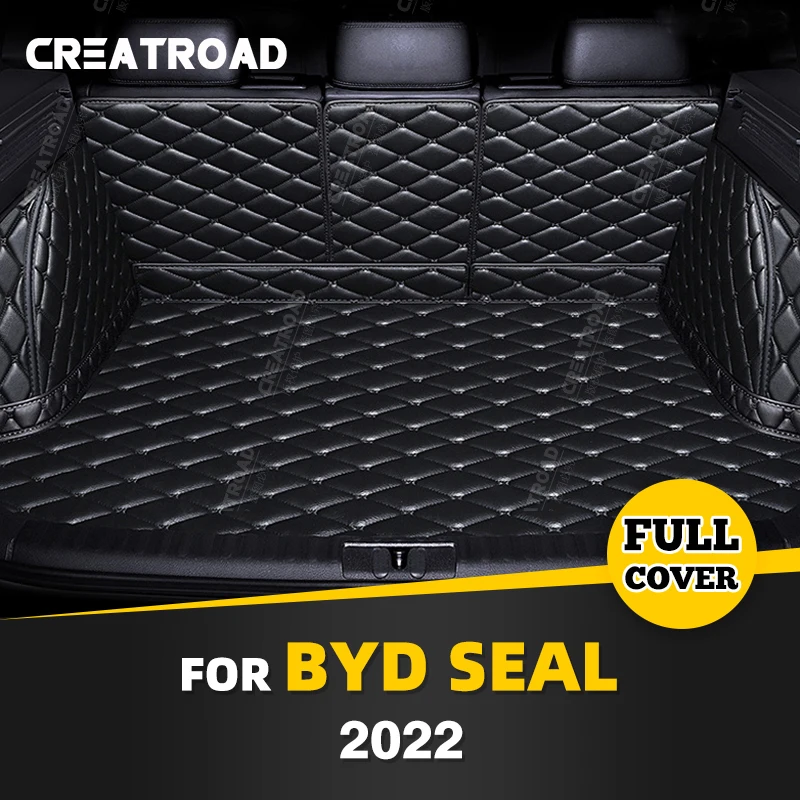 

Auto Full Coverage Trunk Mat For BYD SEAL 2022 Anti-Dirty Car Boot Cover Pad Cargo Liner Interior Protector Accessories