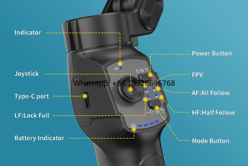 

Good service2025 Newest Handheld Gimbal Stabilizer with Big Tripod and 360 Degree AI Face Tracking for Smartphone for Video Vlog