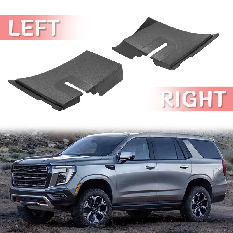 1Pair New Cowl Panel Vent Grille End Caps Trim 25820729 25820730 For Chevrolet Avalanche Yukon Suburban Cadillac Escalade 07-14