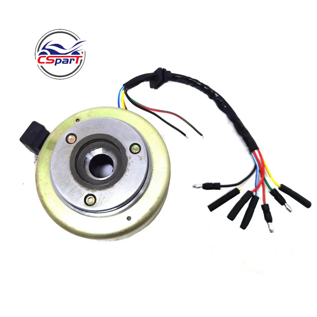 Kit de Stator de Rotor de Volant d'Inertie Magnéto pour Démarrage Électrique, 2 Pôles, 50CC, 70CC, 90CC, 110CC, 125CC, Lifan, ZongShen, Loncin, D343, Façades RL de Pit Bike