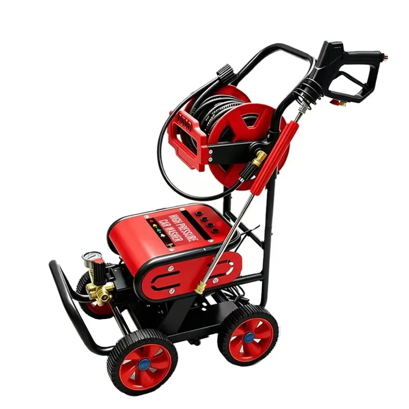 Mobile Outdoor High Pressure Cleaning Machine with Water Jet Commercial Car Wash Equipment