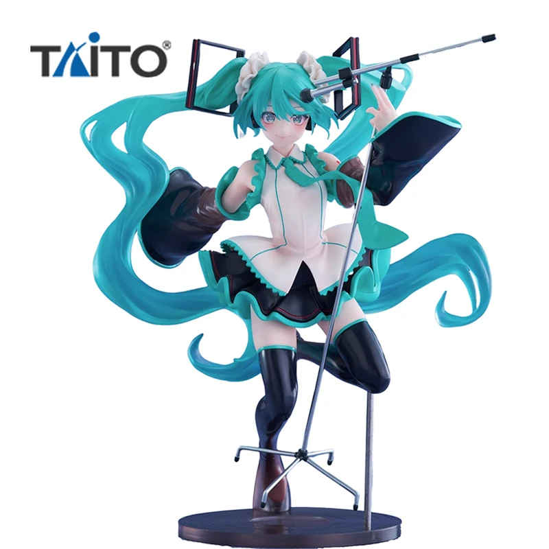 

IN Stock Taito AMP Hatsune Miku Birthday 2023 Ver. 16Th Anniversary Artist Masterpiece+ Original Anime Model Collectible Toys