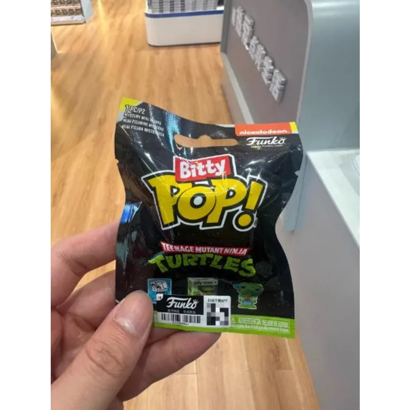 

Подростковая фигурка Mutanlt Кукла Ниндзя Модель Черепашки Лев Дон Рафаэль Микеланджело Сплевитель Bitty Pop Слепая коробка Игрушка
