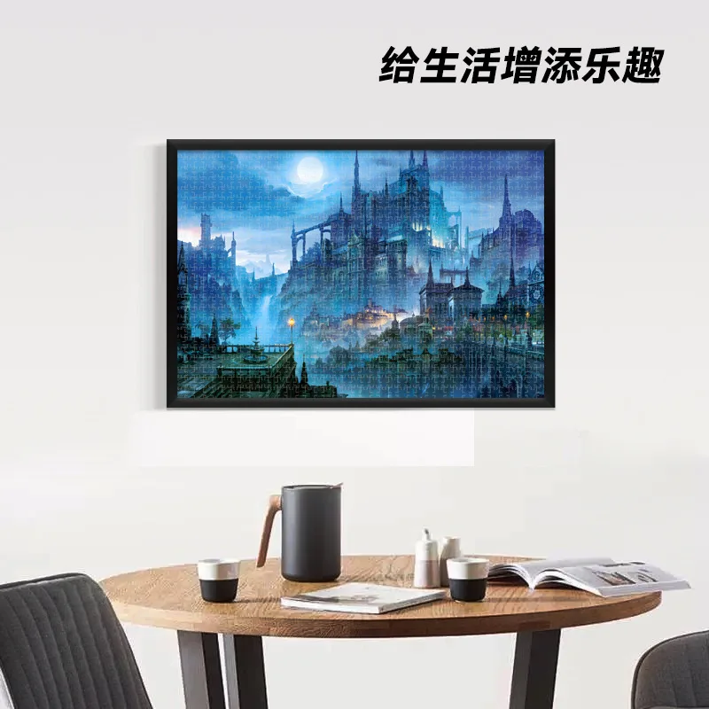 1000 Teile Mini-Puzzles Black Hell White Heaven Puzzle DIY-Spielzeug für Kinder Erwachsene Familie Lustiges Dekompressionsspiel