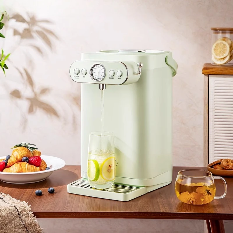 

Электрический чайник Полностью автоматический чайник для подачи воды, интеллектуальная стальная термоизоляция с постоянной температурой, встроенная вода