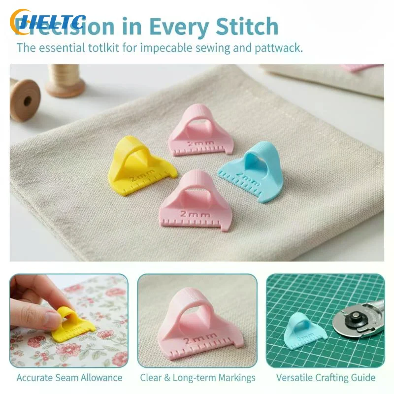 3pcs Easy Hand Sewing Locking Template Tools Practical Sewing Accessories for Home DIY Craft Amateur Sewers Gift