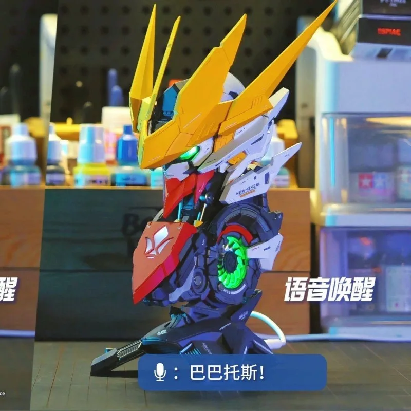 NIEUWE ALAYAVIJNANA Barbatos Buste Assembly Model Kit Lupus Rex Action Figure Multi Vorm RGB Licht Voice Afspelen Model Geschenken Speelgoed