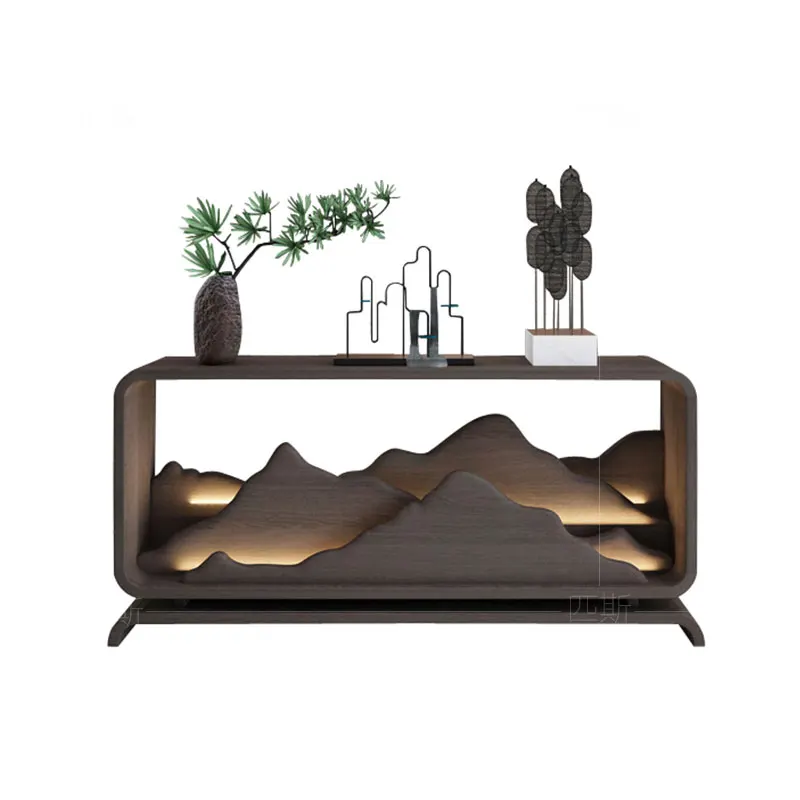 

Modern simple furniture foyer decorative cabinet living room bar case Nordic case