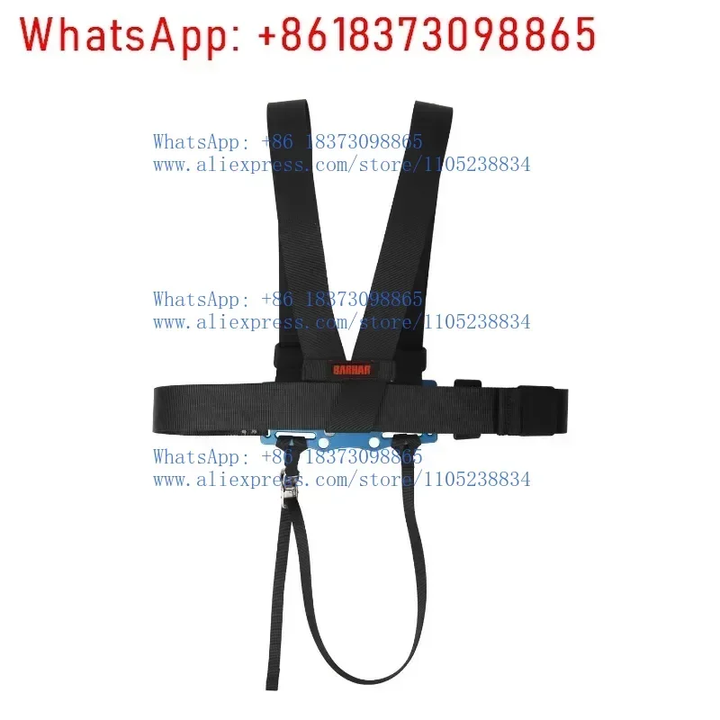 BARHAR HL9257 Baha chest wheel chest auxiliary rope running pulley lifting rope rescue climbing equipment accessories