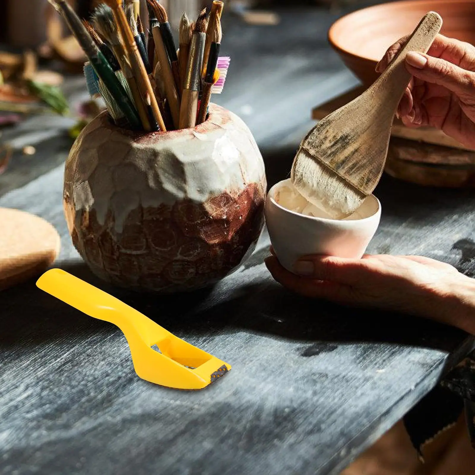 Small Rasp Tools Mini Wood Plane Clay Scrapers Pottery Tools Metal Shaver Ceramics Tools Clay Extruder Tool Wood Shaver Hand