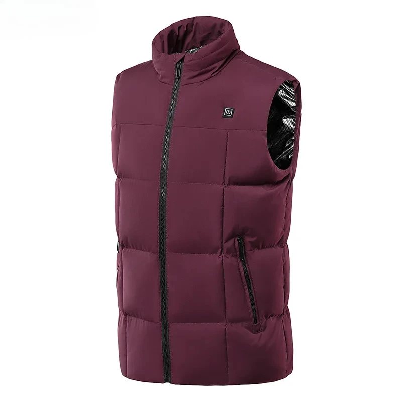 9 Zone Smart Heating Clothing Winter USB Smart Temperature Control Warm Vest Men's Outdoor Functional Clothing