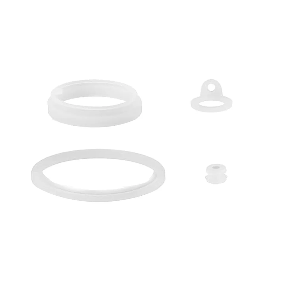 For Daily Hydration Silicone Gasket Seal Leak for proof Ring White Premium Silicone Material Long-lasting Performance