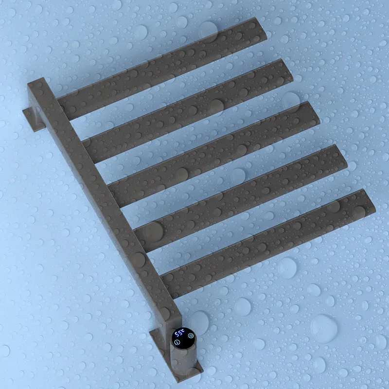 Nessuna perforazione, riscaldamento elettrico, portasciugamani, riscaldamento rapido, asciugatura, portasciugamani, domestico, impermeabile, fibra di carbonio, asciutto