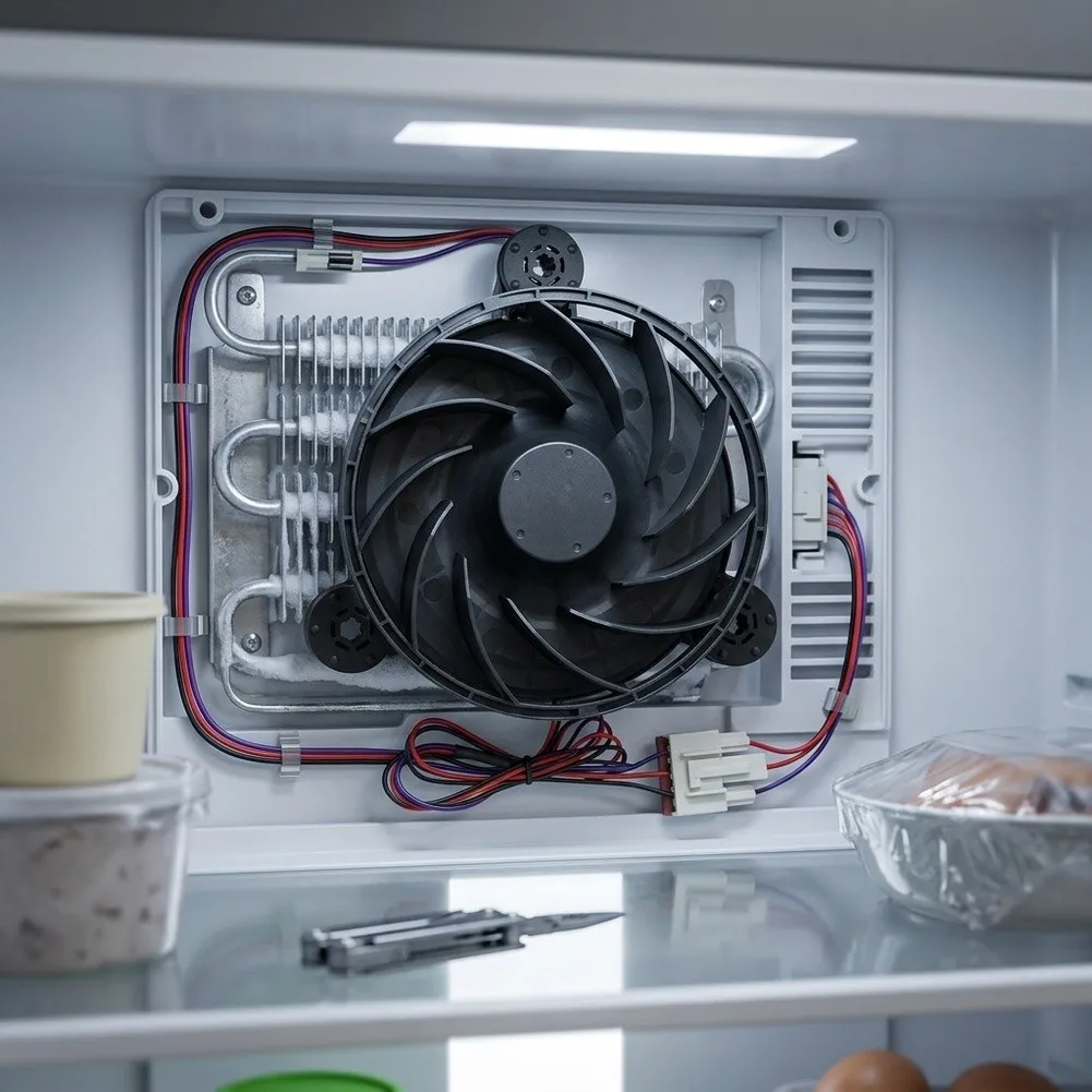 For Hisense Refrigerator Replacement Fan Motor GW12E12MS1FB 52Z96 - Low Noise Efficient Heat Dissipation 10x8x5cm
