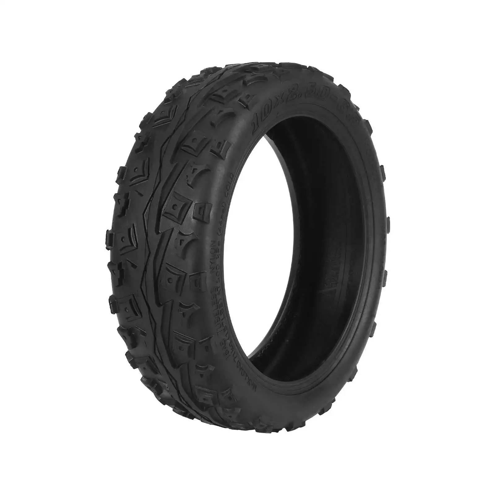 10 Inch 60/70-6.5 Tubeless Tyre For Ninebot Max G30 Electric Scooter 10x2.50-6.5 Rubber Tire Off-road Tyre Replace Scooter Part