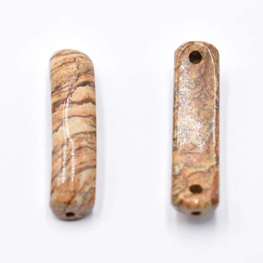 Großhandel 10 Stück/Set Natürlicher Fluorit-Stein Kristall-Verbinder Anhänger Modisches Armband Halsketten-Zubehör für Schmuckherstellung – Detail 19