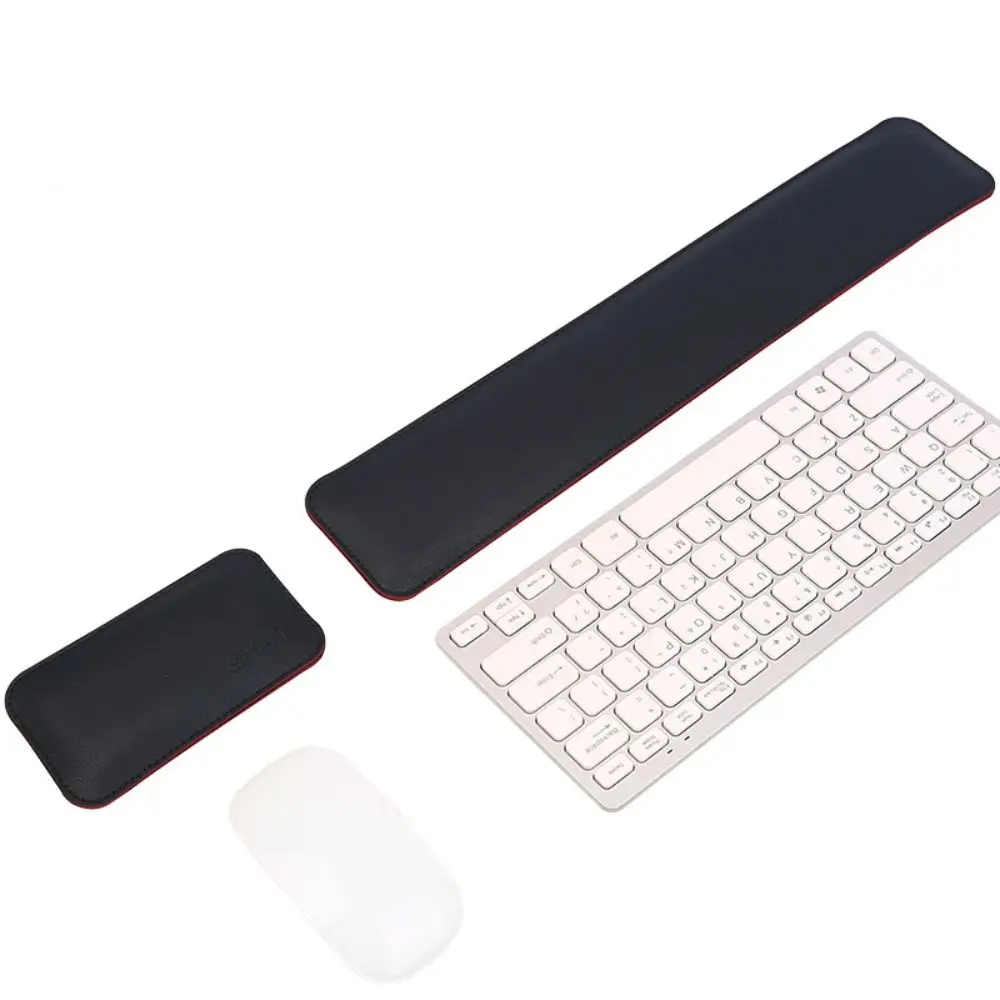 Supporto per il polso del tappetino per Mouse in pelle PU nuovo supporto per le mani antiscivolo 9 colori ergonomico Home Office