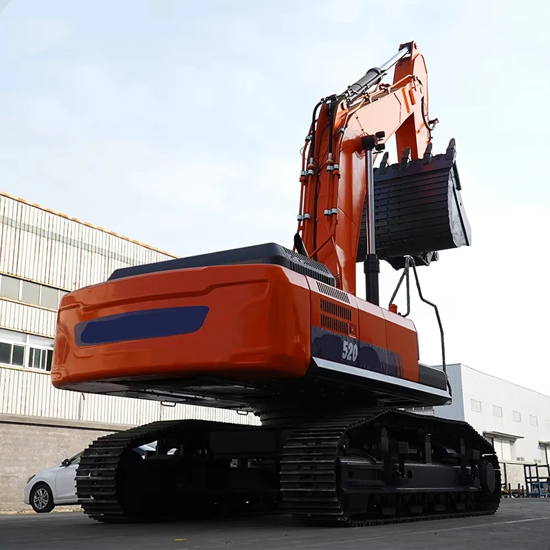 Mining Excavator Load Sensing Hydraulic System Low Vibration Long Service Life Metal Ore Mining Heavy Construction Machinery