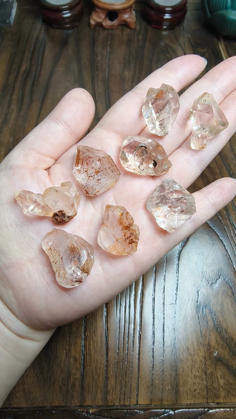 Herkimer Diamond Natural Stone Raw Crystal Crystals Stones Gemstones Minerals Madagascar