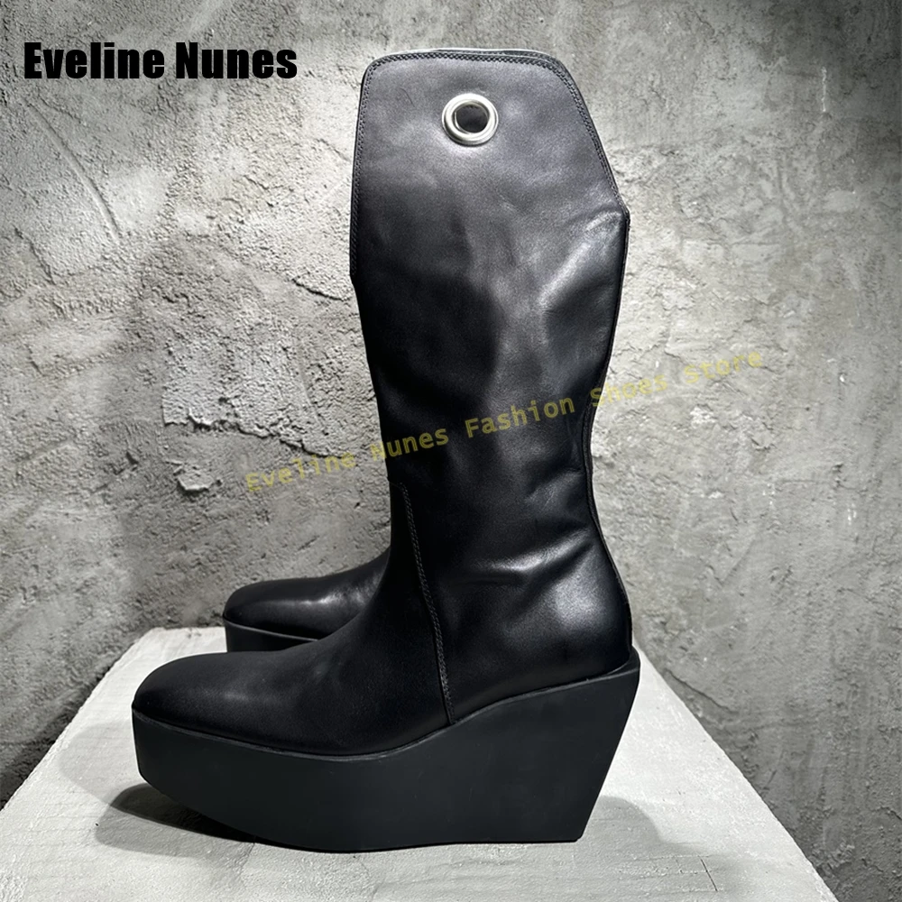 ساحة تو منصة إسفين أحذية الموض - مراجعة Women'S Fashion Boots 2025 وسعره