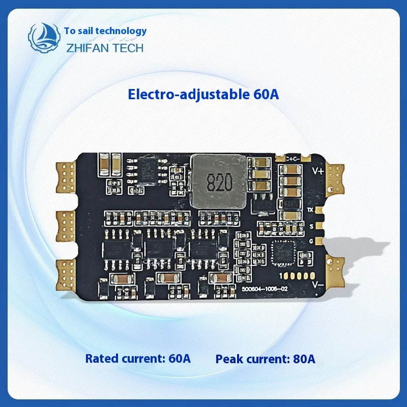 AeroParts60A Bidirectional Brushless ESC Driver for Underwater ROV Robot Thruster Motor Air-craft Model Speed Regulator Made of