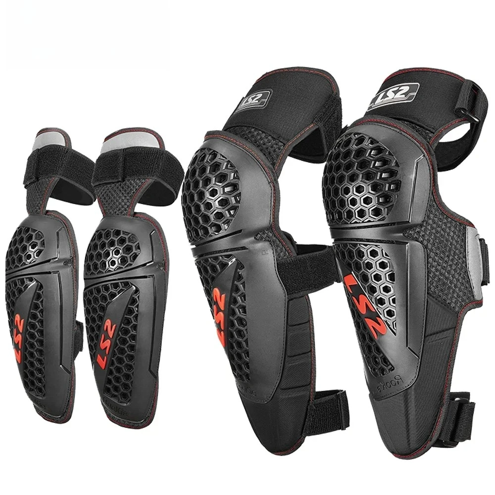 Motorcycle Knee Pads Motocross Brace Mesh Motorcycle Elbow Protector Sports Pads Cross Protections Downhill Knee Pads