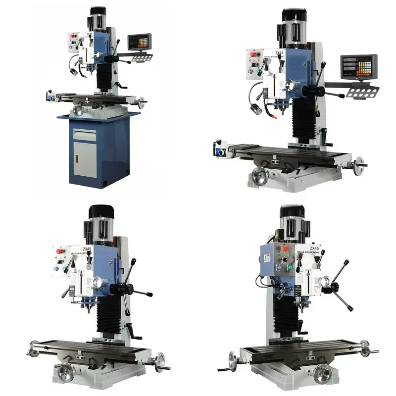 New Arrival 35mm Silent Drilling And Milling Machine Manual Mill for Brand Model