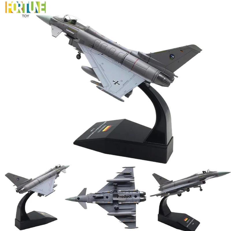 

Европейский Typhoon Ef2000, немецкая модель истребителя из сплава ВВС, масштаб 1/100, готовый продукт, игрушка, хобби, игровой автомобиль