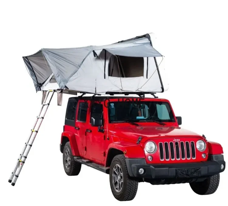 TAO Custom Car Roof Top Tent Outdoor Folding Camping Truck Rooftop Tent for SUV Pickup Trailer with Aluminum ABS Hard Shell Cove