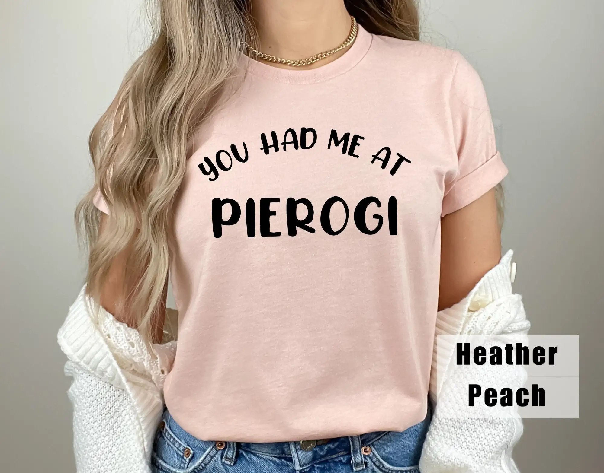 Camiseta divertida de Pierogi para mujer, te me teve para amantes de los alimentos polacos, bonito dulce, juventud, niños, familia