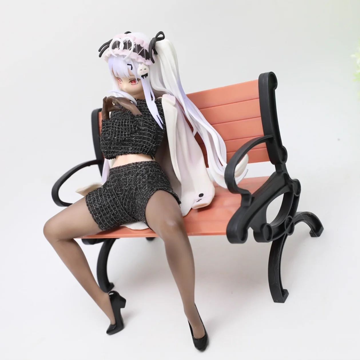 Neue Gegenstrom Tea Party Tokisaki Mio Schöne Mädchen Anime Handgemachte Action-figuren Desktop Fall Dekoration Ornament Geschenke