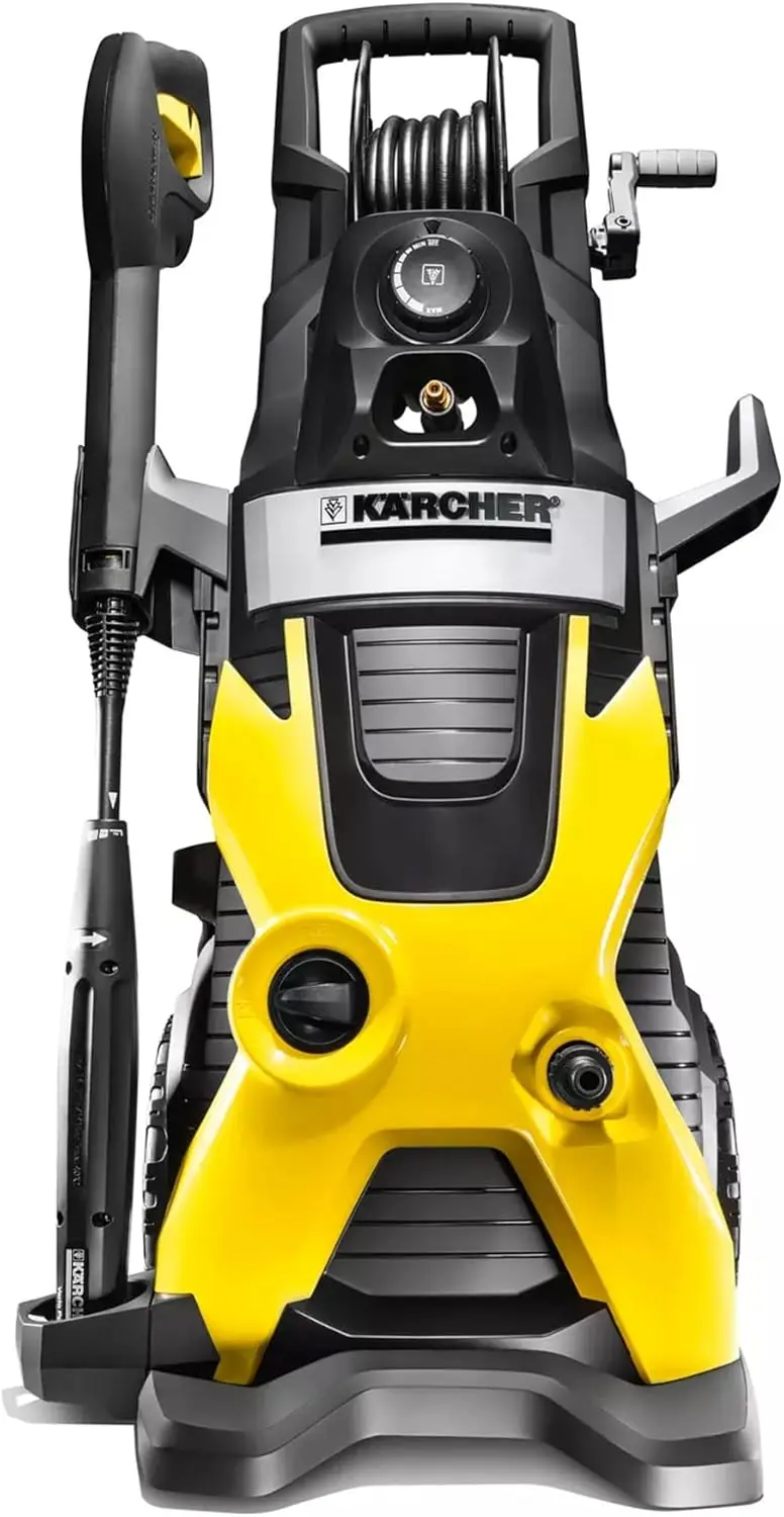 K5 Premium Electric Pressure Washer 2000 PSI - with Power & Wands, Pressurized Hose Reel - 1.4 GPM