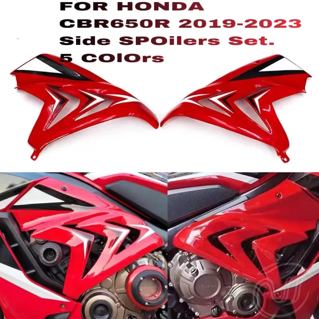 

CBR650R рама Спойлеры для HONDA CBR 650R 2019 2020 2021 2022 боковая крышка корпуса рамка панели Cowl обтекатель CBR 2023 R