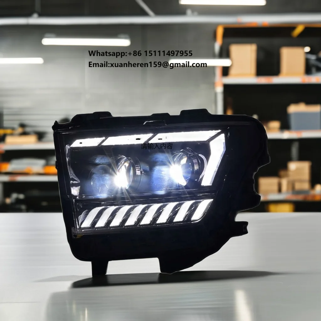 

For 2022-2023 WEY Tank 500 Head Lamp Light Upgrade LED Head Light DRL Headlights Assembly Front Lamp