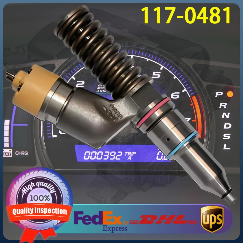 

117-0481 High Quality Diesel Fuel Injector 1170481 for Caterpillar CAT 3406E C-15 Diesel Engine R2900 Load Haul Dump