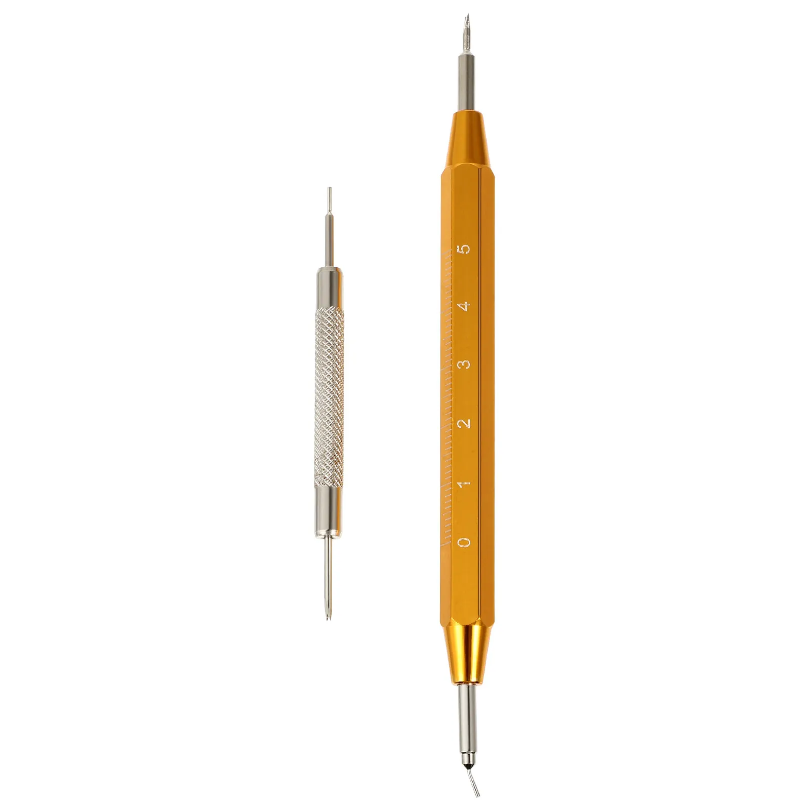 2Pcs Double-Ended Spring Bar Tool Watch Band Remover Pin Pusher for Change Watch Repair Jewelry Craft Applications