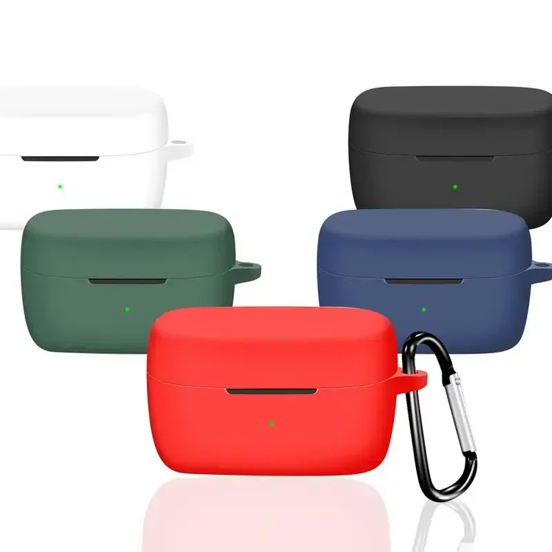 1pc Silicone Case for Jabra Elite 5 Earphone Waterproof Protector Skin Earphone Shockproof Cover Accessories for Outgoing Travel