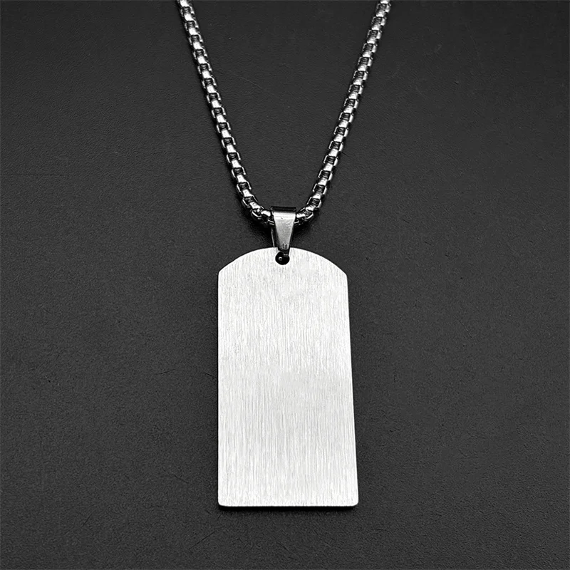 Muslim Islamic Quran Scripture Pendant Necklace for Women Men Stainless Steel Gold Color Medal Arabic Allah Chain Jewelry Gift view 4