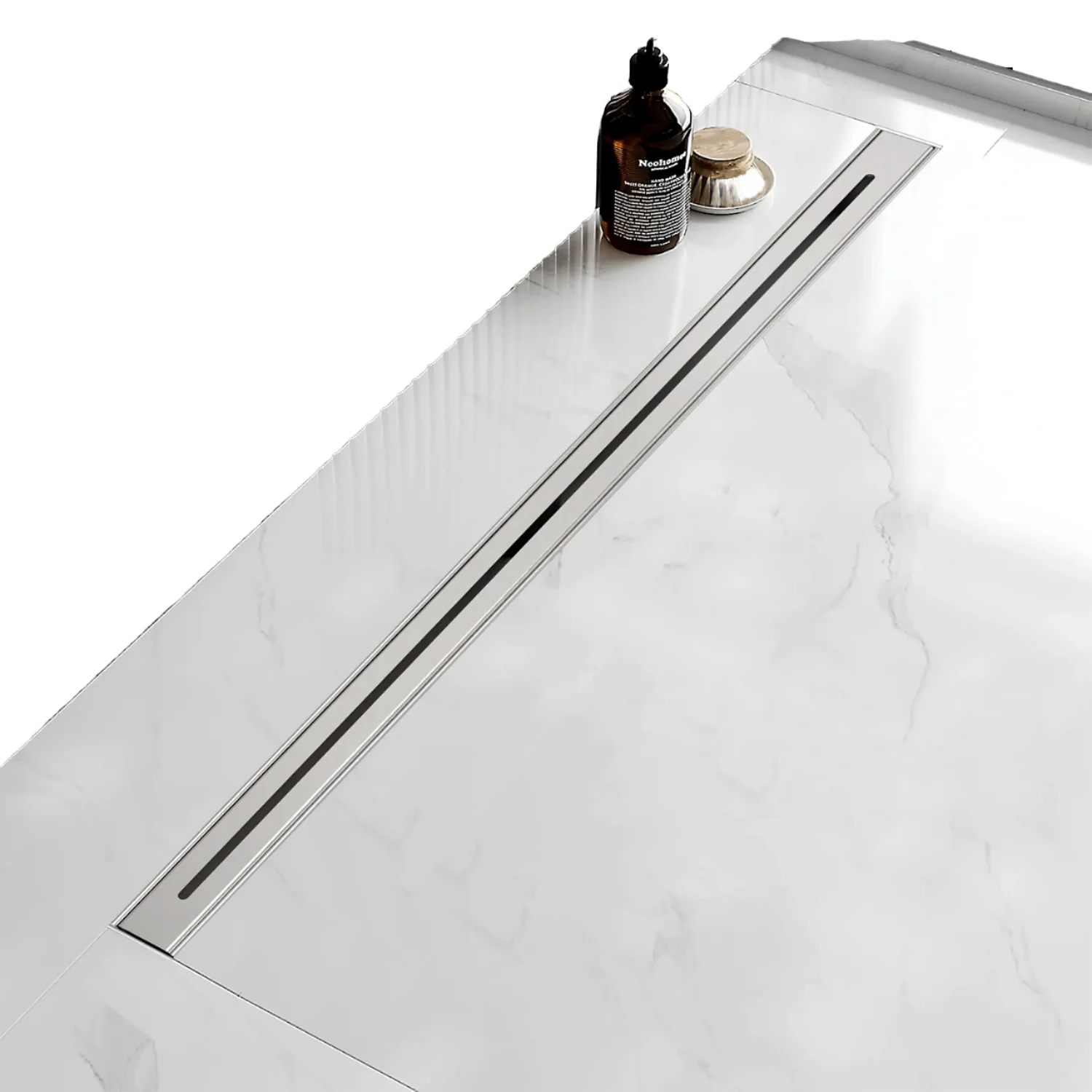 100Cm 80cm 60cm linear stainless steel shower deodorant bathroom drain toilet tile insert design bathtub floor drain