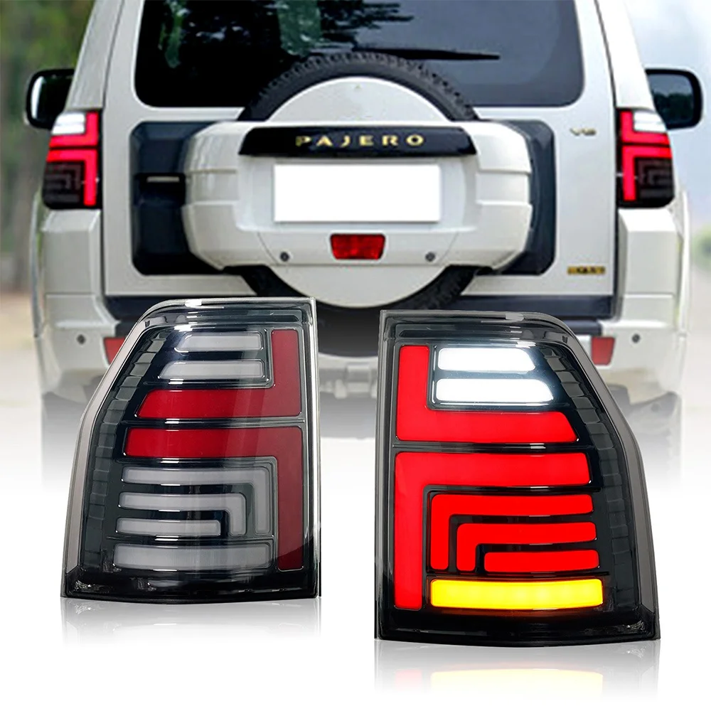 

Taillights assembly For 2006-2020 Mitsubishi Pajero V93 V97 V98 LED taillights retrofitted Auto accessories turn signal brake