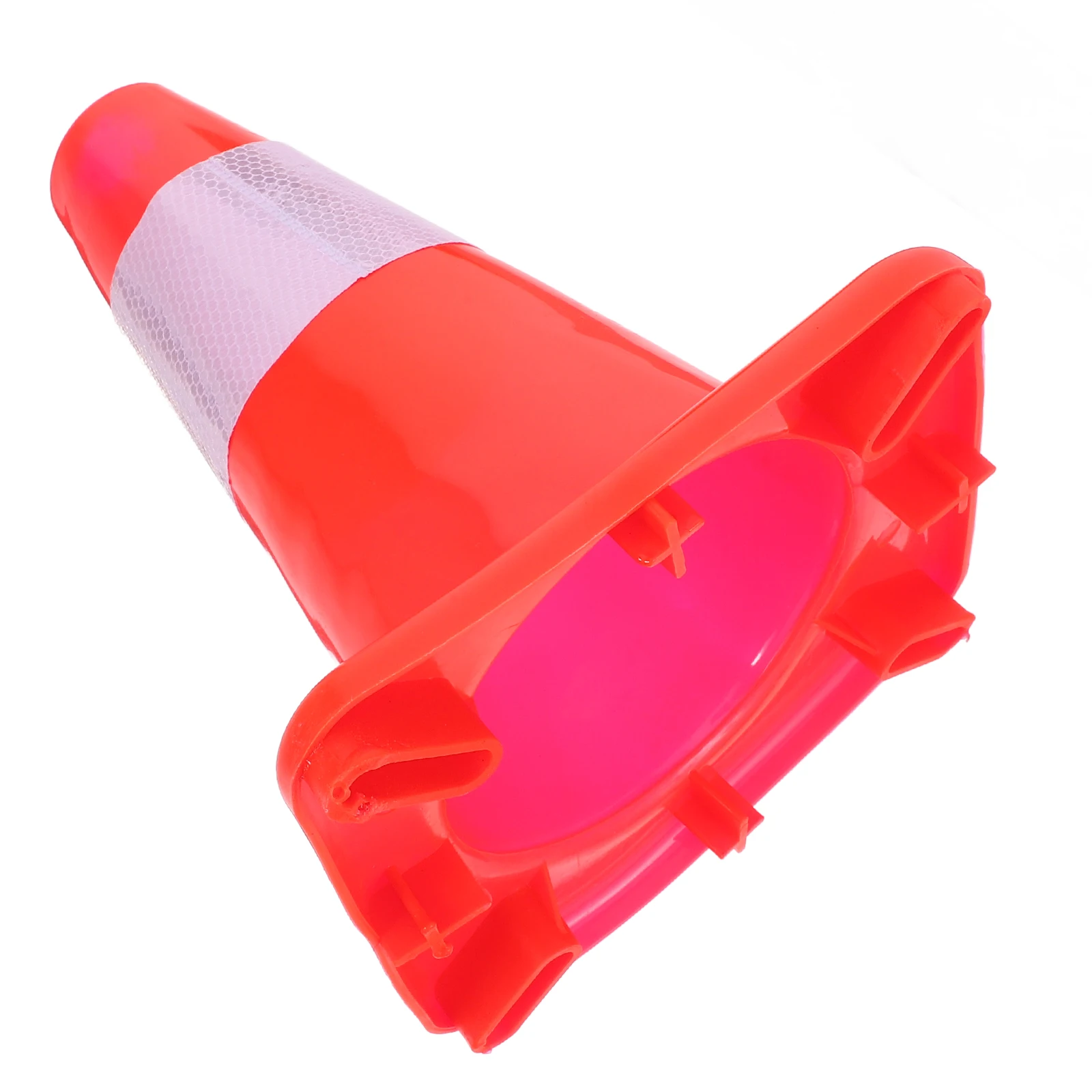 Road Cone Warning Tube Outdoor Cones Plastic Garage Parking Aid Emergency Reflective
