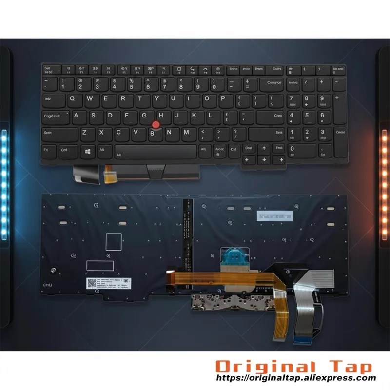 

Клавиатура с подсветкой для Thinkpad T15 P15s Gen 1 2 5N20W68240 5N20W68276 5N20W68312
