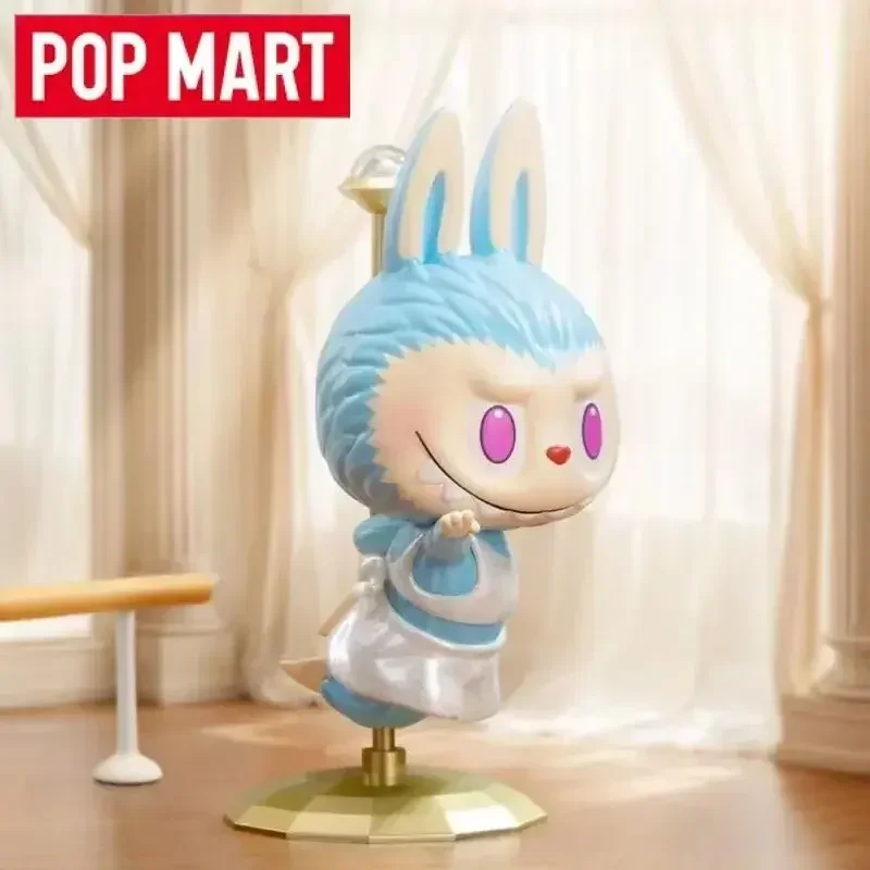 

POP MART Labubu The Monsters Series, фигурка для художественной гимнастики, коллекция настольных украшений, слепая коробка, детские игрушки, подарок