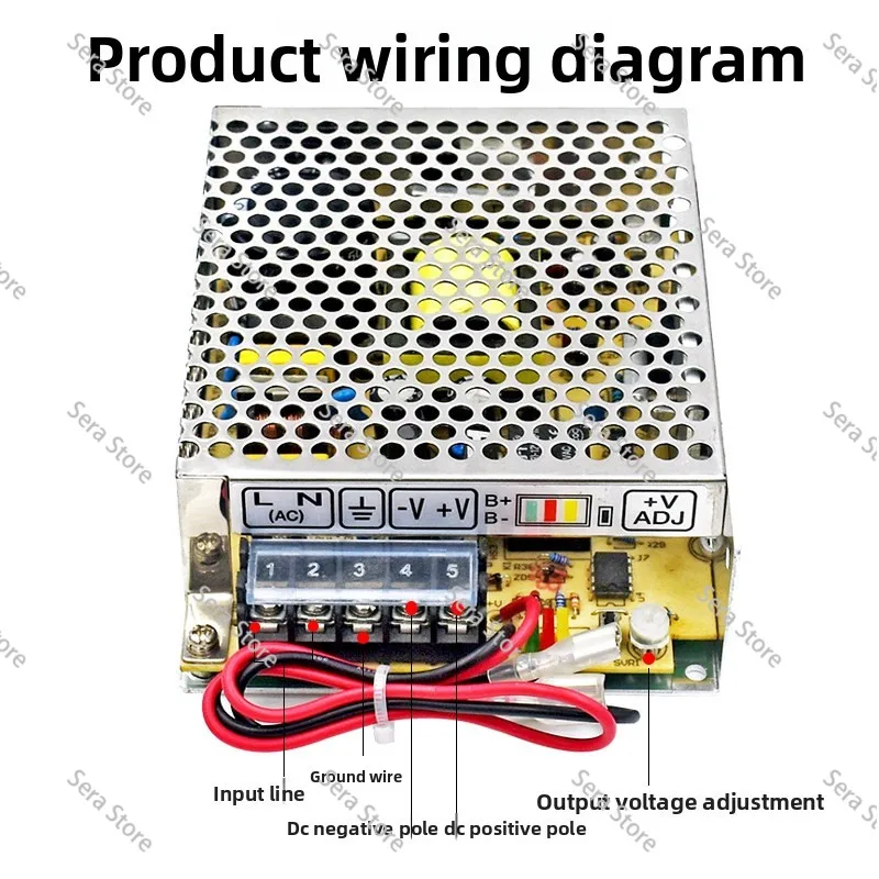 UPS Charging Uninterruptible Power Supply 24/12V Rechargeable Sc180-12 Switching Power Supply