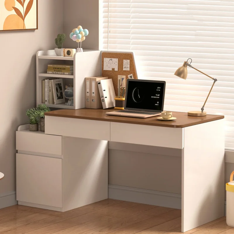 

Письменный стол для учебы, телескопический, с местом для хранения, из утолщенного МДФ, на заказ