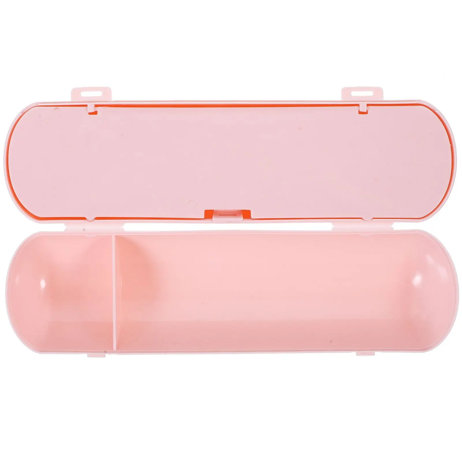 

1Pcs Double Layer Round Pencil Case Plastic Stationery Box Portable Pen Supply Storage ganizer For Kids Space Saving